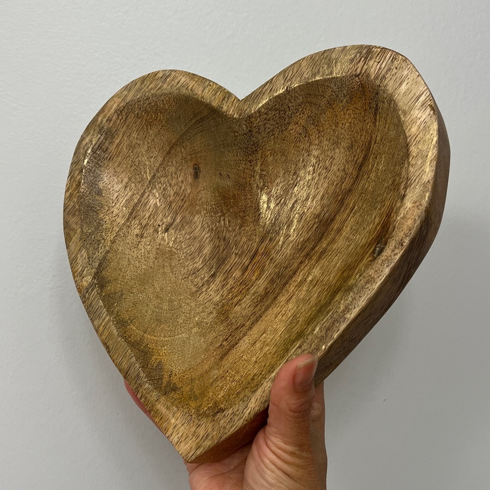 Heart-Shaped Wooden piece